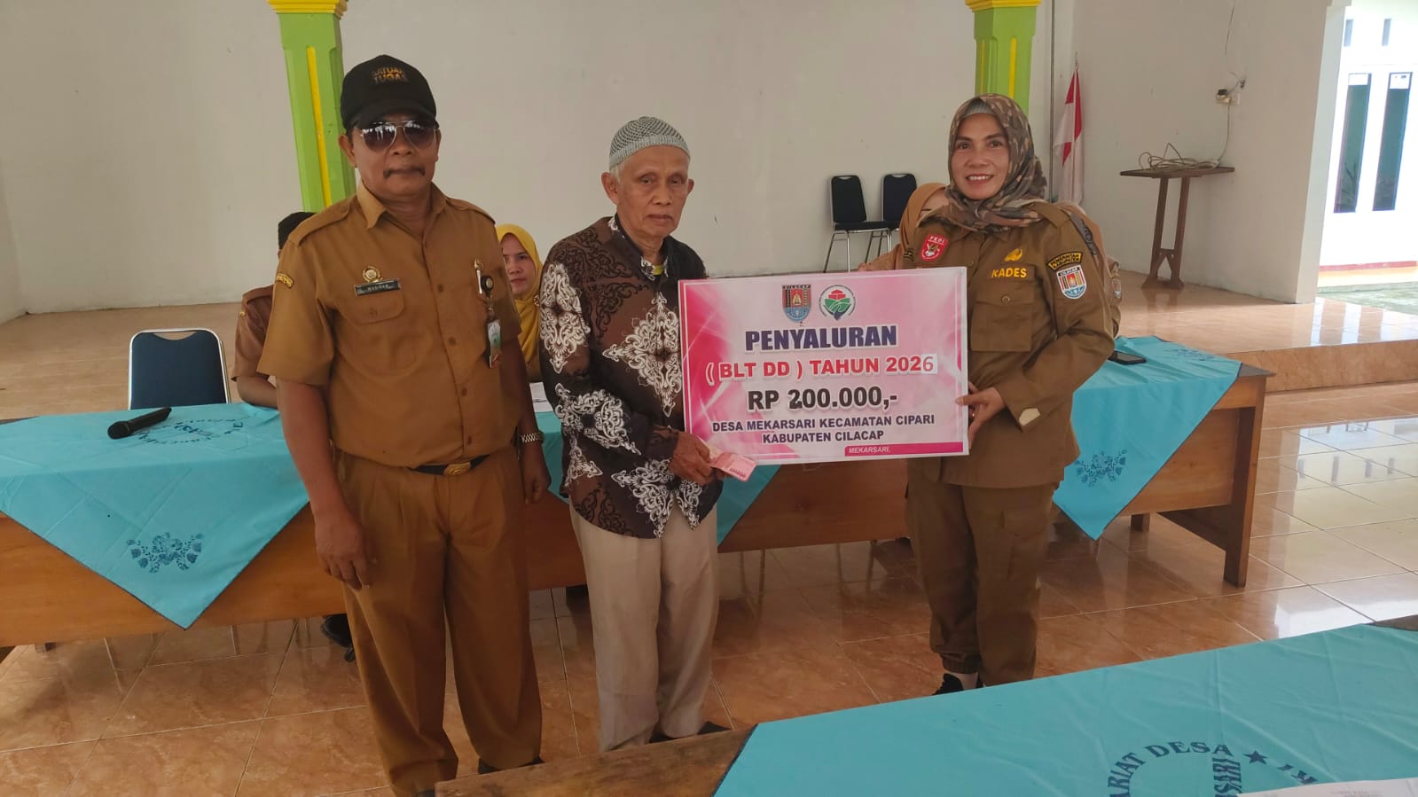 Penyaluran BLT Dana Desa Januari–Mei 2026 oleh Pemerintah Desa Mekarsari Berjalan Lancar