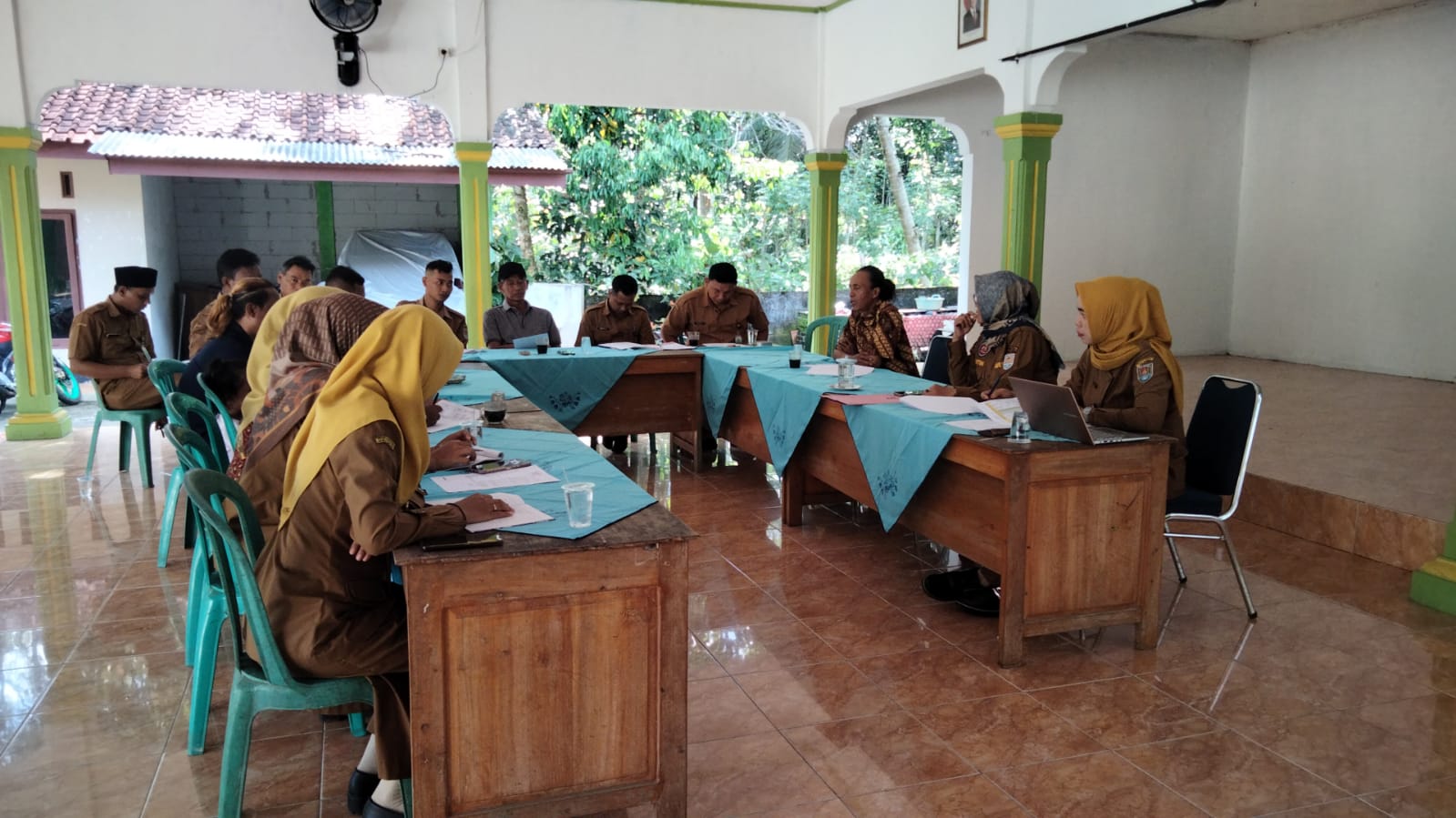 Laporan Realisasi Penyelenggaraan Realisasi Pelaksanaan APBDes TA.2025 bersama BPD
